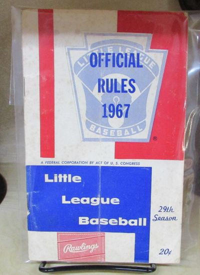 Image for Official Rules 1967 Little League Baseball