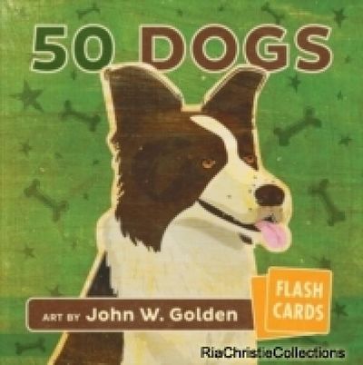 Image for JOHN W GOLDEN 50 DOGS FLASH CARDS