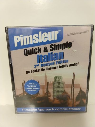 Image for Pimsleur ~ Quick & Simple Italian ~ (4) CD Set ~ (2nd Revised Edition)