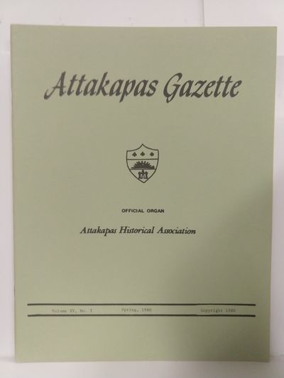 Image for Attakapas Gazette Spring 1980