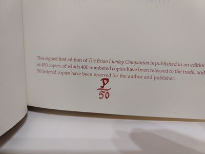 Image for The Brian Lumley Companion (SIGNED)