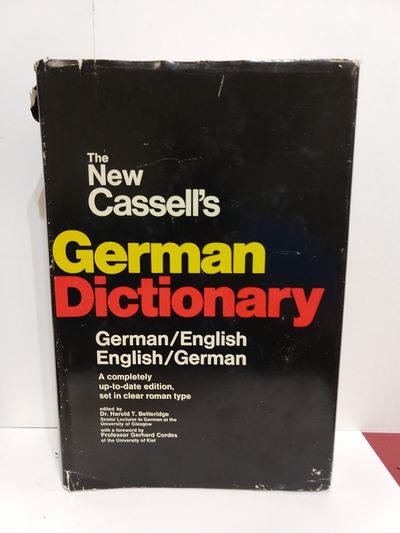 Image for The New Cassell's German Dictionary