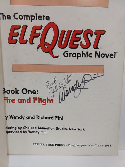 Image for Elfquest Graphic Novel 1: Fire And Flight (SIGNED)