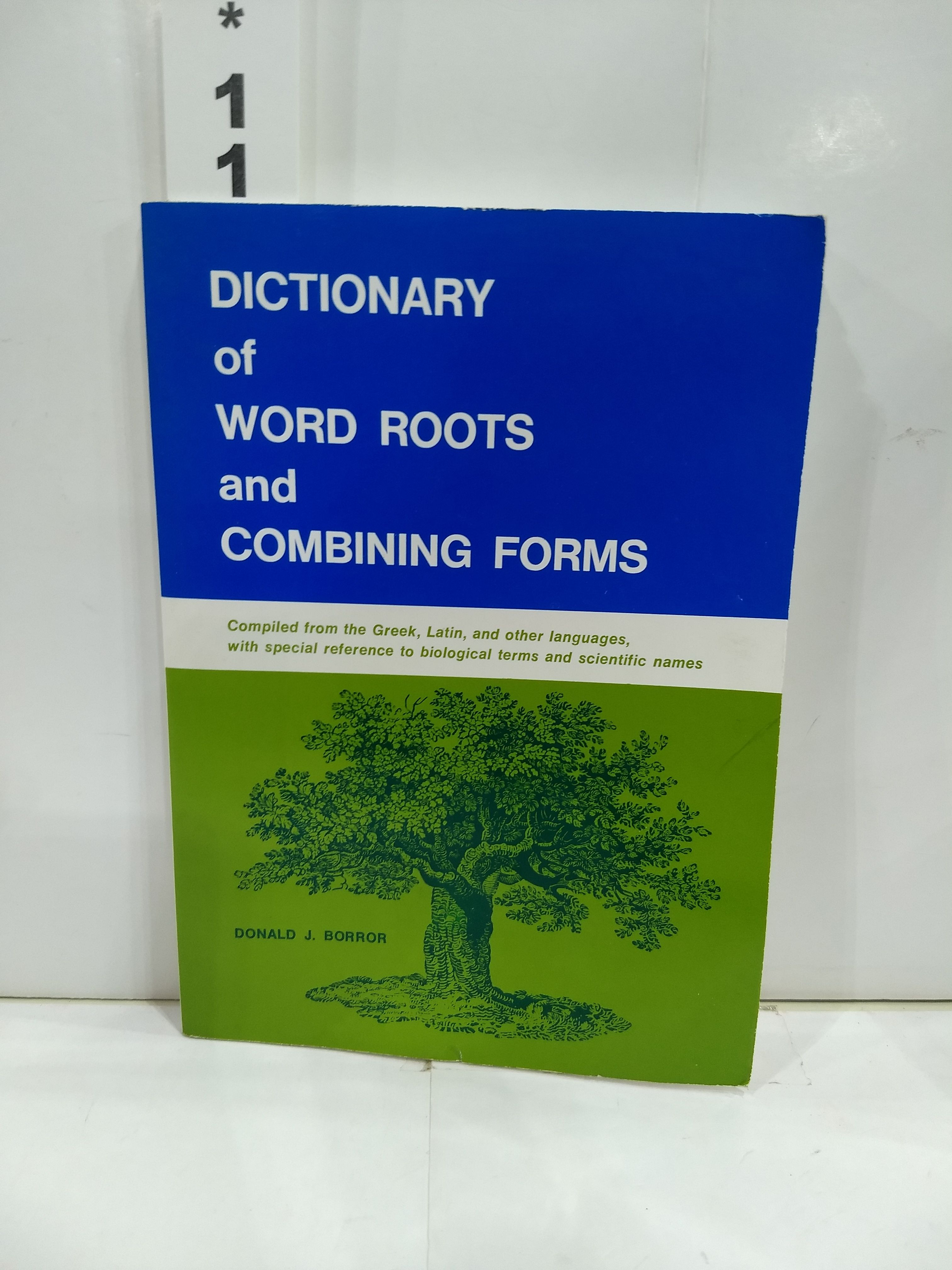 Image for Dictionary of Word Roots and Combining Forms