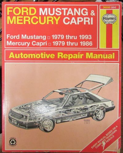 Image for Haynes Ford Mustang (1979-1993) & Mercury Capri (1979-1986) Automotive Repair Manual